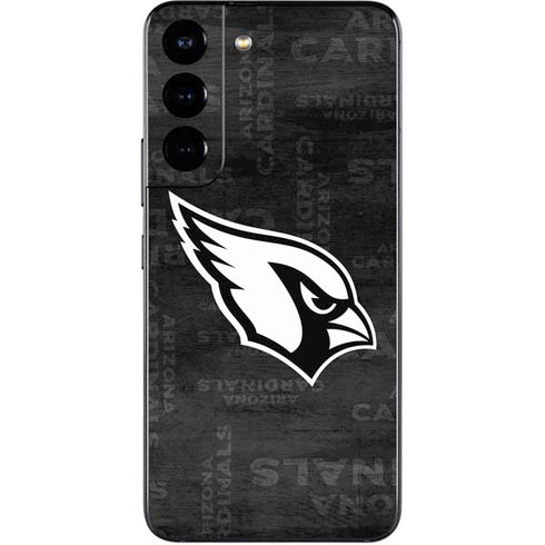 NFL Arizona Cardinals Black & White Galaxy S22 Skin