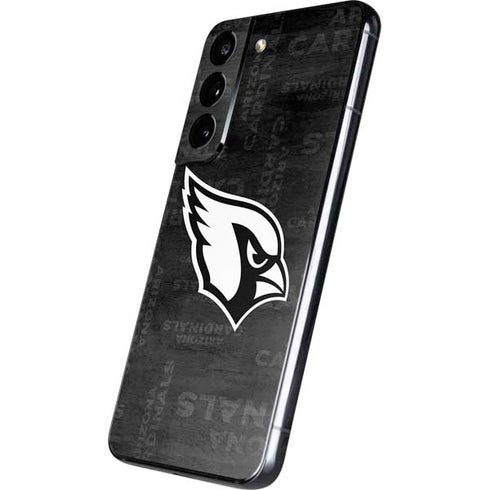 NFL Arizona Cardinals Black & White Galaxy S22 Skin
