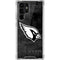 NFL Arizona Cardinals Black & White Galaxy S22 Ultra Clear Case