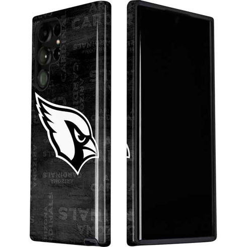 NFL Arizona Cardinals Black & White Galaxy S22 Ultra Pro Case