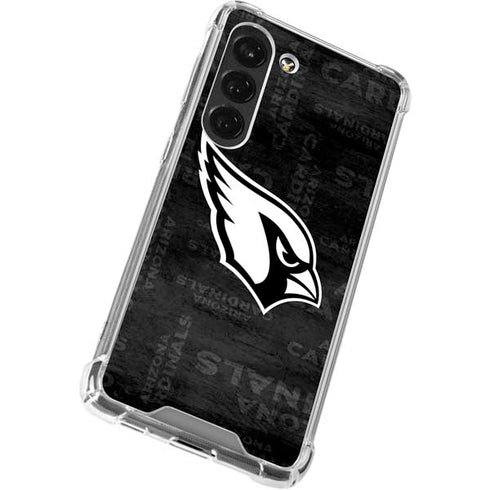 NFL Arizona Cardinals Black & White Galaxy S23 Clear Case
