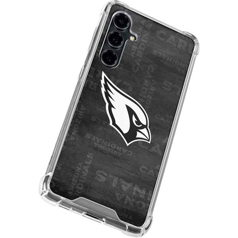 NFL Arizona Cardinals Black & White Galaxy S23 FE Clear Case