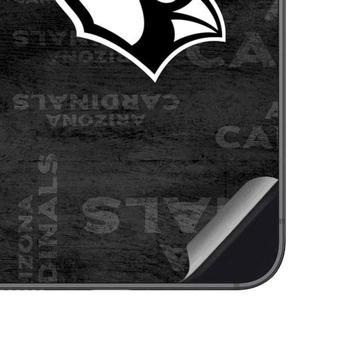 NFL Arizona Cardinals Black & White Galaxy S23 FE Skin