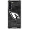 NFL Arizona Cardinals Black & White Galaxy S23 Plus Clear Case
