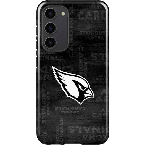 NFL Arizona Cardinals Black & White Galaxy S23 Plus Pro Case