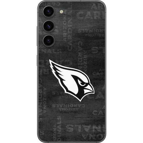NFL Arizona Cardinals Black & White Galaxy S23 Plus Skin