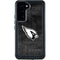 NFL Arizona Cardinals Black & White Galaxy S23 Plus Waterproof Case