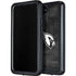 NFL Arizona Cardinals Black & White Galaxy S23 Plus Waterproof Case