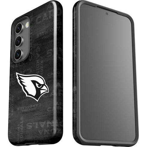 NFL Arizona Cardinals Black & White Galaxy S23 Pro Case