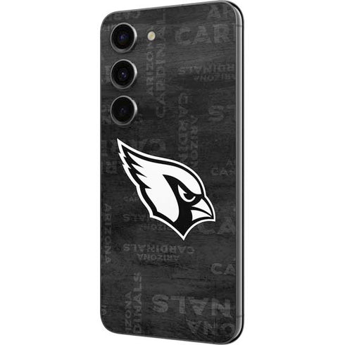 NFL Arizona Cardinals Black & White Galaxy S23 Skin