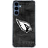 NFL Arizona Cardinals Black & White Galaxy S24 Clear Case