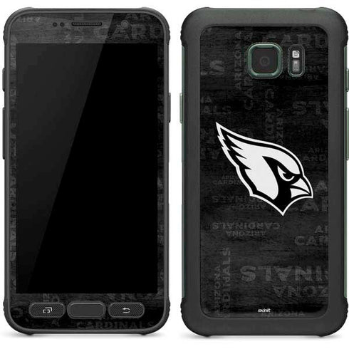 NFL Arizona Cardinals Black & White Galaxy S7 Active Skin