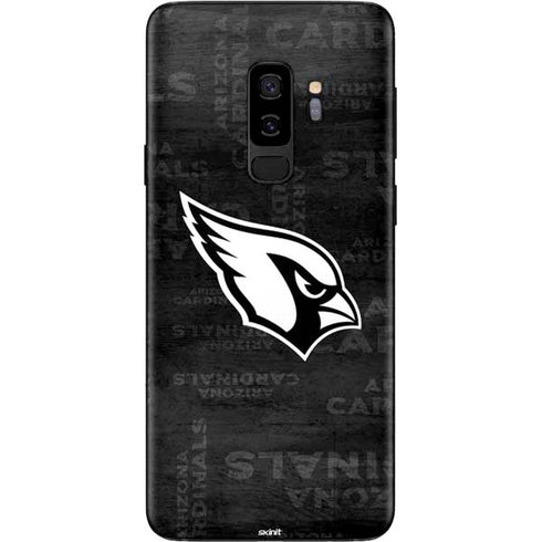 NFL Arizona Cardinals Black & White Galaxy S9 Plus Skin