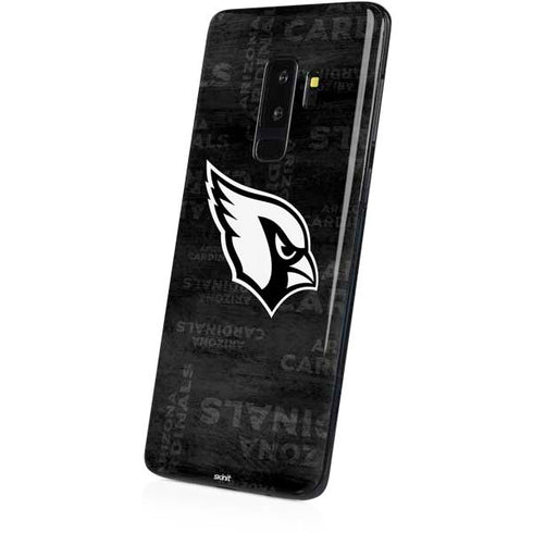 NFL Arizona Cardinals Black & White Galaxy S9 Plus Skin