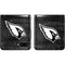 NFL Arizona Cardinals Black & White Galaxy Z Flip Skin