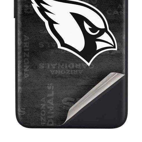 NFL Arizona Cardinals Black & White Google Pixel 4a Skin