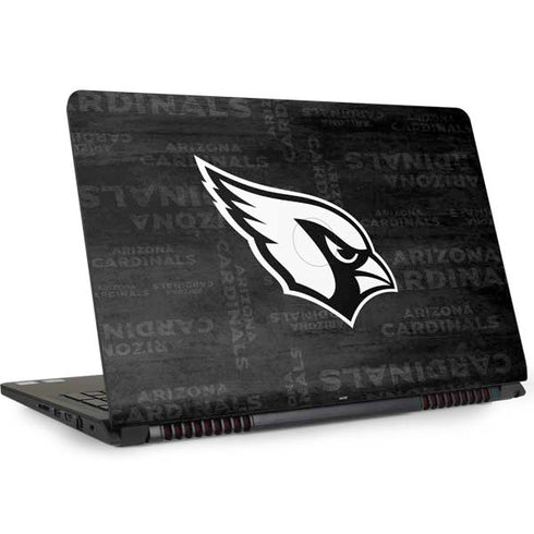 NFL Arizona Cardinals Black & White Dell Inspiron Skin