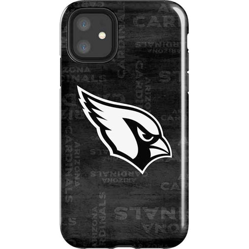 NFL Arizona Cardinals Black & White iPhone 11 Impact Case