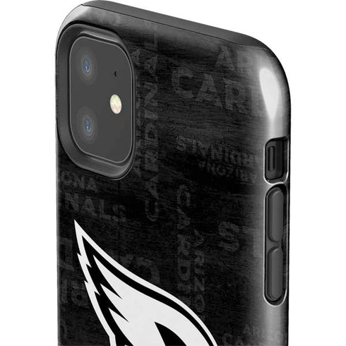 NFL Arizona Cardinals Black & White iPhone 11 Impact Case