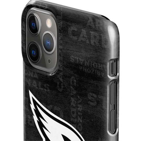 NFL Arizona Cardinals Black & White iPhone 11 Pro Lite Case