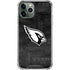 NFL Arizona Cardinals Black & White iPhone 11 Pro Max Clear Case
