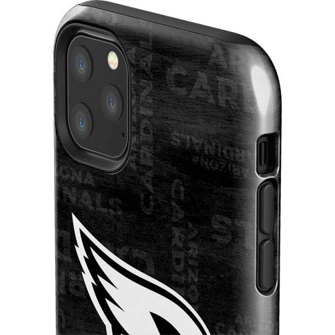 NFL Arizona Cardinals Black & White iPhone 11 Pro Max Impact Case