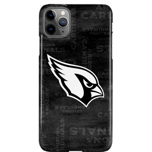 NFL Arizona Cardinals Black & White iPhone 11 Pro Max Lite Case