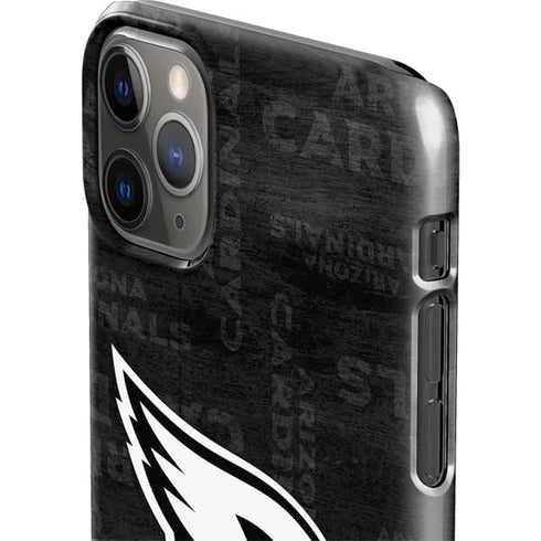 NFL Arizona Cardinals Black & White iPhone 11 Pro Max Lite Case
