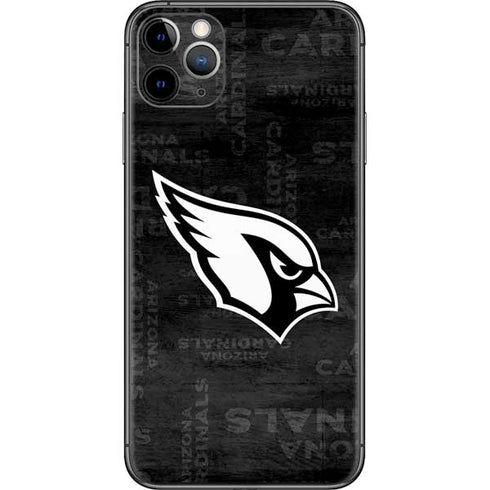NFL Arizona Cardinals Black & White iPhone 11 Pro Max Skin