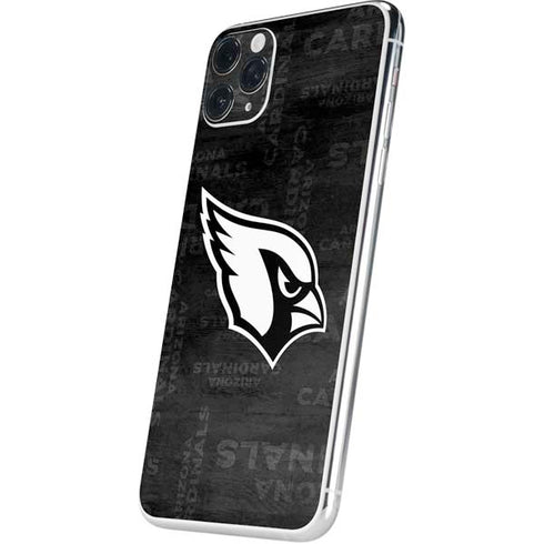 NFL Arizona Cardinals Black & White iPhone 11 Pro Max Skin