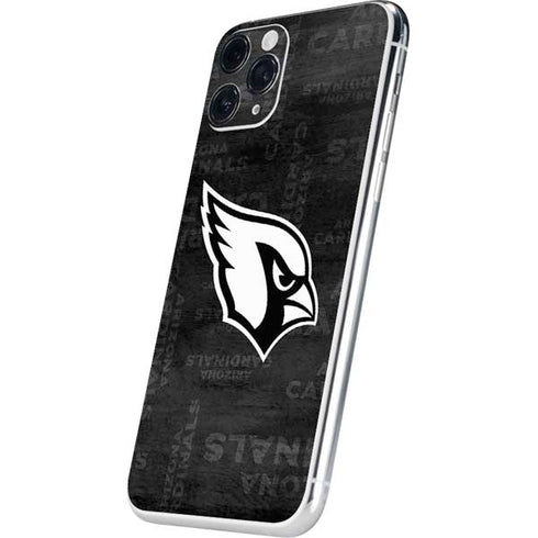 NFL Arizona Cardinals Black & White iPhone 11 Pro Skin