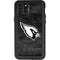 NFL Arizona Cardinals Black & White iPhone 11 Pro Waterproof Case