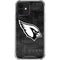 NFL Arizona Cardinals Black & White iPhone 12 Clear Case