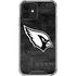 NFL Arizona Cardinals Black & White iPhone 12 Clear Case