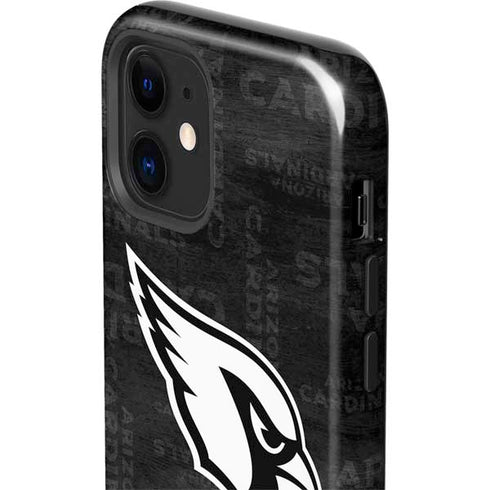 NFL Arizona Cardinals Black & White iPhone 12 Impact Case
