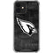 NFL Arizona Cardinals Black & White iPhone 12 Mini Clear Case