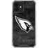 NFL Arizona Cardinals Black & White iPhone 12 Mini Clear Case
