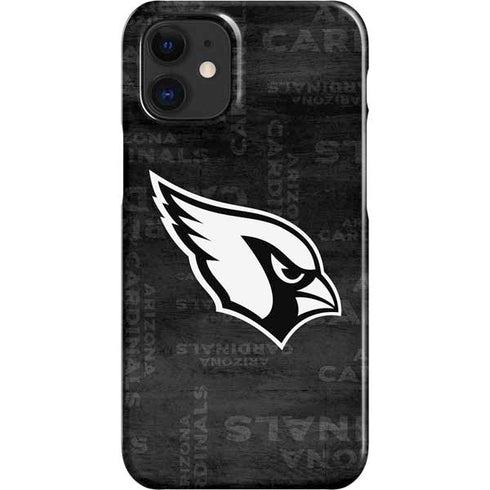 NFL Arizona Cardinals Black & White iPhone 12 Mini Lite Case