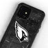 NFL Arizona Cardinals Black & White iPhone 12 Mini Waterproof Case