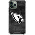 NFL Arizona Cardinals Black & White iPhone 12 Pro Clear Case