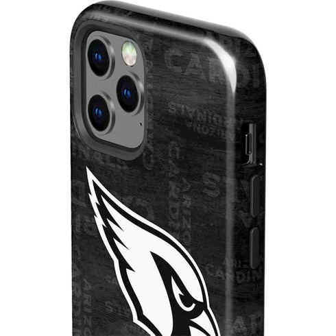 NFL Arizona Cardinals Black & White iPhone 12 Pro Impact Case