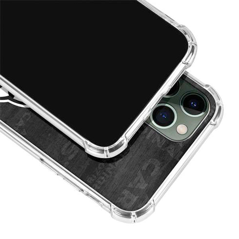 NFL Arizona Cardinals Black & White iPhone 12 Pro Max Clear Case