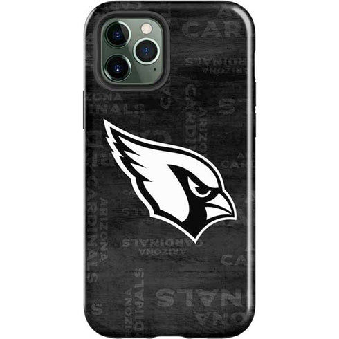 NFL Arizona Cardinals Black & White iPhone 12 Pro Max Impact Case