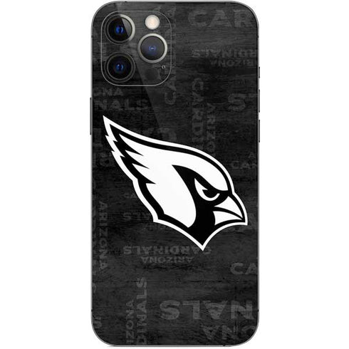 NFL Arizona Cardinals Black & White iPhone 12 Pro Max Skin