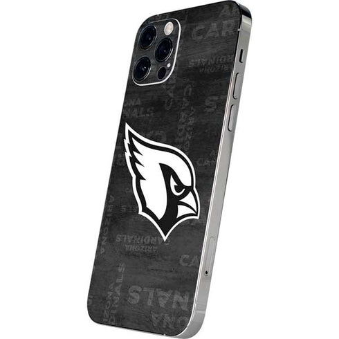 NFL Arizona Cardinals Black & White iPhone 12 Pro Max Skin