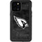 NFL Arizona Cardinals Black & White iPhone 12 Pro Max Waterproof Case