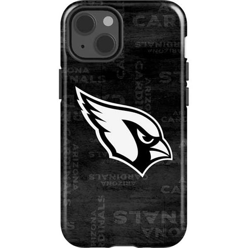 NFL Arizona Cardinals Black & White iPhone 13 Impact Case