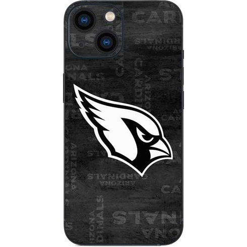 NFL Arizona Cardinals Black & White iPhone 13 Mini Skin
