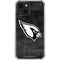 NFL Arizona Cardinals Black & White iPhone 14 Clear Case