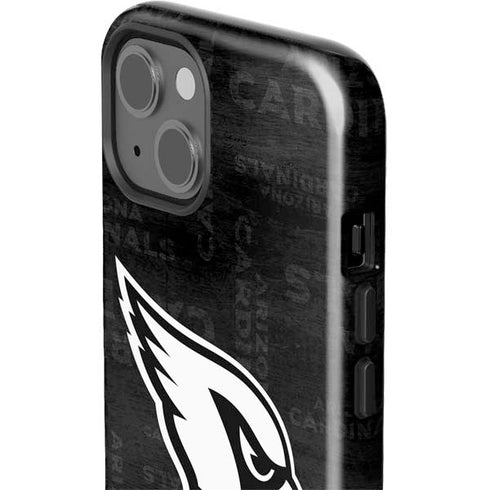 NFL Arizona Cardinals Black & White iPhone 15 Impact Case